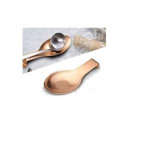 Bold Blossom <b>Copper</b> Spoon Rest Hammered <b>Copper</b> Spoon Holder Kitchen Countertop <b>Utensil</b> Drip Tray wholesale - Product Image 4