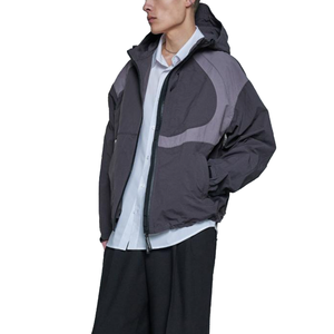 Solid Coated Canvas <b>Winter</b> Nylon Waterproof Outdoor Sports <b>Running</b> Windbreaker Rain <b>Jacket</b> for Men Unisex - Product Image 4