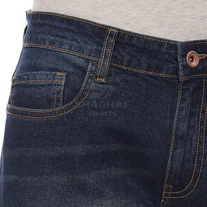 Pantalones vaqueros de corte regular, de algodón, para todas las temporadas, estilo casual, con acabado de calidad premium, lavados, para hombre. - Product Image 4
