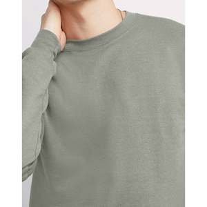 Sudadera Reflectante para Hombre, 100% Algodón Ecológico, con Detalles de Alta Visibilidad, Cuello Redondo, para Deportes Nocturnos - Product Image 3
