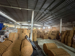 Factory Price Coco Coir <b>Mat</b> <b>Roll</b> Coir Rope Coconut Fiber <b>Mat</b> Vietnam Microgreen Thickness 5-10mm 1x10m <b>Roll</b> Packing - Product Image 3