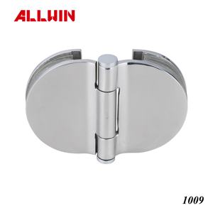 Charnière de porte verre-à-verre moderne à 180 degrés en laiton, OEM ODM - Product Image 5