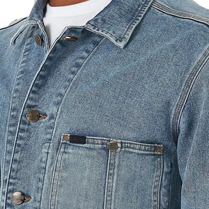 Camisa de Mezclilla Premium para Hombre, Clásica, de Manga Larga, para Trabajo, Tela de Algodón Suave, Ajuste Cómodo para Atuendos Casuales Diarios - Product Image 3