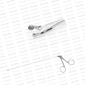 Pinces à coupes laryngées, instrument chirurgical ORL, micro-pinces de biopsie pour la manipulation des tissus laryngés et l'élimination des lésions Vaslcare - Product Image 5