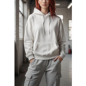 Sudadera con Capucha Holgada de Algodón, Estilo Otoño-Invierno, Moda Urbana para Mujer, Proveedor de Sudaderas con Cordón Ajustable de BD - Product Image 6