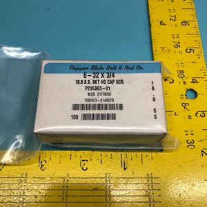 500 <b>Copper</b> State 16SCHC3-0140075 <b>SCREW</b> CAP SOCKET - Trusted Global Legacy Semiconductor Equipment and Parts at - Product Image 3