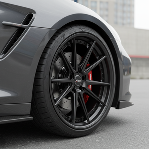 B B S style Lightweight Flow Formed Alloy <b>Wheels</b> Concave Multi Spoke Machined Silver 19 20 21 22" Inch Rims - Product Image 3