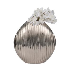 Elegante Florero de Metal para Flores Artificiales o Frescas, Pieza Decorativa Moderna para Hogar, Hotel y Oficina - Product Image 5