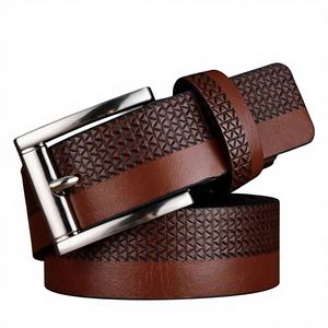 Cinturón de piel auténtica de vaca a la moda superventas hebilla de Pin de calidad de alto grado longitud personalizada estilo de fiesta gran oferta - Product Image 5