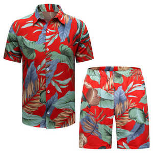 Ensemble d'été personnalisé pour hommes, léger, respirant, séchage rapide, vêtements décontractés, fournisseur OEM - Product Image 1