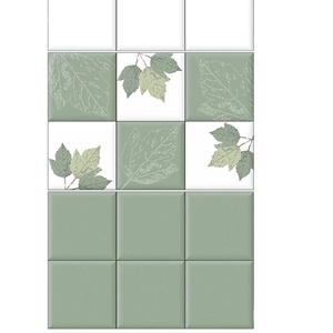 MADE in INDIA Azulejos de pared de cerámica digital Superficie brillante de 300X450mm para baño y cocina Función de ladrillo refractario para paredes interiores - Product Image 1