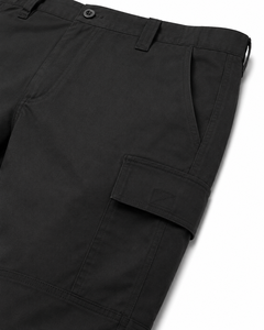 Mens <b>Black</b> Cotton Cargo <b>Work</b> <b>Pants</b> Durable Summer/Winter Utility Trousers with Side Pockets - Product Image 5