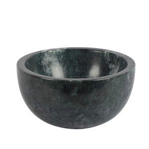 Modern Marble Green <b>Decorative</b> Storage Bowl for <b>Kitchen</b> Dining Table Multi-Functional for Diwali Ramadan - Product Image 1