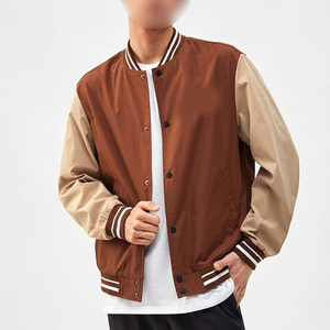 Street Wear Varsity Jackets OEM Custom Colorful Long Sleeve Varsity Jackets Good Quality Make Your Own Best Varsity Jackets - Product Image 1