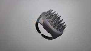 เครื่องนวดศีรษะขนาดใหญ่คุณภาพสูง ทนทาน กันน้ำ ไม่ใช้ไฟฟ้า สำหรับใช้ในบ้าน ช่วยดูแลการเจริญเติบโตของเส้นผม ขนแปรงพลาสติกนุ่ม - Product Image 5