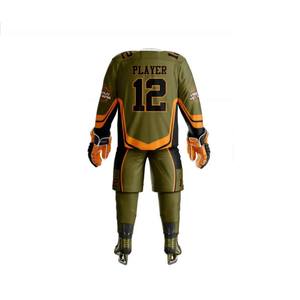 Maillots de hockey sur glace en polyester personnalisés OEM, sublimation numérique, broderie en twill, 260g, enfants et adultes, Eoin Winston Sports - Product Image 2