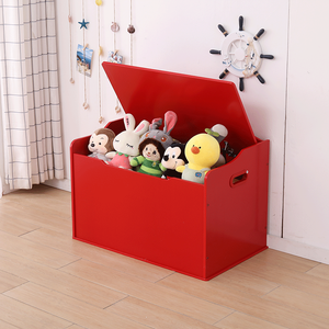 Boîte à jouets en bois rouge avec <span class=keywords><strong>banc</strong></span> <span class=keywords><strong>de</strong></span> <span class=keywords><strong>rangement</strong></span> intégré, <span class=keywords><strong>coffre</strong></span> <span class=keywords><strong>de</strong></span> <span class=keywords><strong>rangement</strong></span> en bois pour enfants, organisateur <span class=keywords><strong>de</strong></span> jouets pour tout-petits et chambre d'enfant avec couvercle rabattable - Product Image 2