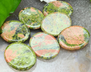 Wholesale Unakite High Polished <b>Worry</b> <b>Stone</b> Thumb Massage Feng Shui Style Buy From Muntaha Agate - Product Image 4