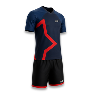 Diseño Profesional de Camisetas de Fútbol con Estampado por Transferencia de Calor, Personalizadas, 100% Poliéster, Cuello Redondo, para Equipos de Fútbol - Product Image 4