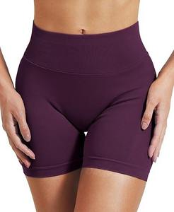 Wholesale High Waist Seamless <b>Women</b> Gym <b>Shorts</b> Tummy Control Athletic Fitness Workout Activewear <b>Short</b> Pants OEM ODM - Product Image 1