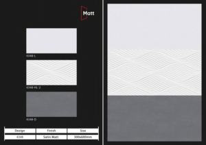 Elegantes azulejos de porcelana mate con acabado satinado de 300x600 mm, adaptados a estilos arquitectónicos modernos, que ofrecen durabilidad con un toque natural. - Product Image 5
