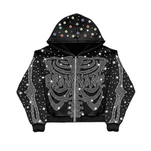 Wholesale Custom Embroidered Winter Hoodies Cotton Fleece Bulk USA Private Label Low MOQ for Streetwear Brands - Product Image 4