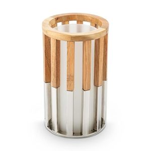 Porte-bougie rond en bois fait main moderne pour les mariages et la décoration de la maison - Product Image 3