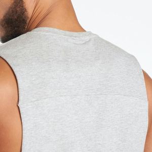 OEM unisexe 100% coton Gym Singlets gilet hommes surdimensionné musculation Stringer débardeurs unisexe vêtements d'entraînement - Product Image 5