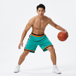 Shorts Deportivos para Hombre con Estampado Sublimado, Cintura Elástica y Secado Rápido - Product Image 3