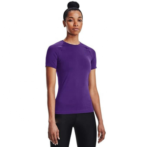Camisetas Deportivas de Manga Corta sin Costuras, Ecológicas, de Secado Rápido, Cuello Redondo, para Mujer, Ligeras, Transpirables, para Gimnasio, Yoga y Atletismo - Product Image 3