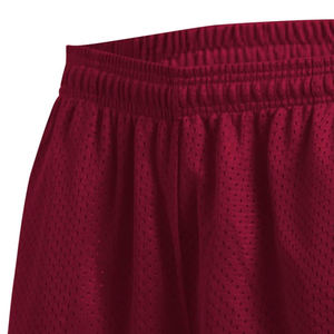 Shorts de baloncesto sublimados personalizados para hombre, pantalones cortos deportivos de malla de color sólido con logotipo personalizado y bolsillos, en venta. - Product Image 4