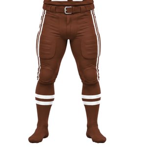 Tenue de football américain pour homme : Maillot athlétique à col en V avec pantalon rembourré de protection – Ensemble sportif pour équipe de ligue - Product Image 4