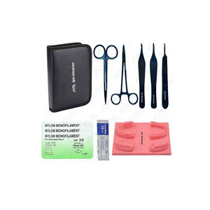 El mejor kit de sutura, instrumentos veterinarios, herramientas ortopédicas quirúrgicas, uso de entrenamiento quirúrgico, Kit de sutura, instrumentos médicos quirúrgicos - Product Image 1
