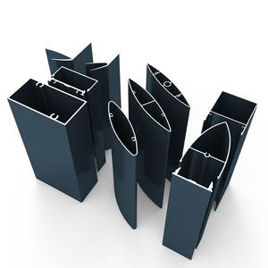 Système de persiennes de façade en aluminium haute performance avec profil de pare-soleil thermolaqué - Product Image 3