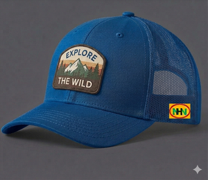Gorras Deportivas de Malla para Hombre con Logotipo Personalizado al por Mayor, Gorra de Béisbol Trucker de 5 Paneles de Gamuza Personalizada - Product Image 3