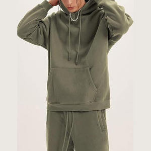 Survêtements unisexes en polyester/coton de qualité supérieure, poids moyen, style vintage délavé à l'acide, imprimés, à motif uni, avec capuche, pour le jogging – Vente en gros - Product Image 5