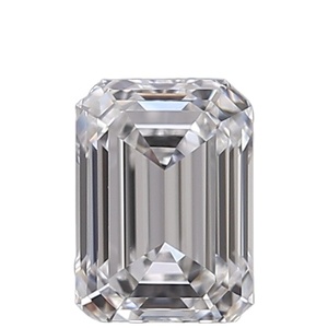 เพชร0.50CT สีมรกตเจียระไนรูปตัว D สีขาวใส VVS2เจียระไนเพชรแบบหลวมสั่งทำเพชรที่มีคุณภาพสูงเพชรที่ปลูกในห้องทดลอง - Product Image 1