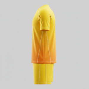 ชุดฟุตบอลยูนิเซ็กซ์พร้อมกางเกงขาสั้น Eco Fusion Elite ชุดสองชิ้น ชุดกีฬาฝึกซ้อมฟุตบอลแบบยั่งยืน รับผลิตตามแบบ OEM - Product Image 3