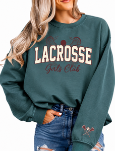 Sudadera de Cuello Redondo para Mujer, Estilo Club de Tenis, Oversize, Rosa, de Algodón, con Corazón Bordado en la Manga, Corte Regular, Informal, para Primavera - Product Image 5