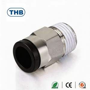 Conector de Plástico Recto de Empuje Rápido OEM para Uso Industrial en Fábricas Automatizadas - Product Image 2