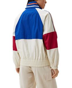 Chaqueta cortavientos de retazos multicolor para mujer, abrigos básicos de bloque de Color, chaqueta a prueba de viento para mujer - Product Image 2