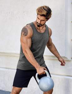 Camiseta sin mangas para hombre Dynamic, ecológica, transpirable, de secado rápido, tela de poliéster, Cool Air Motion, ajuste cómodo, tacto fresco, caída ligera. - Product Image 2