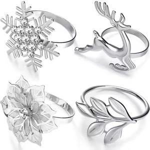 Artisan <b>Metal</b> Napkin <b>Ring</b> <b>For</b> Dining Table Decoration And Table Setting - Product Image 2