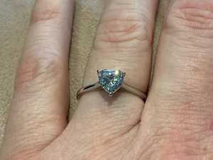 Anillo Romántico de Moissanita con Corte de Corazón de 3CT, Precioso Anillo de Plata 925 Original para Mujer, Regalo de Boda para Enamorados - Product Image 2