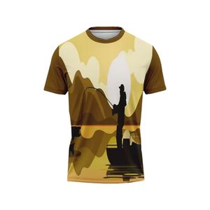 Polo de pêche pour homme à séchage rapide, respirant, vêtements de sport d'extérieur à manches longues, vêtements de pêche personnalisables, vente en gros - Product Image 3