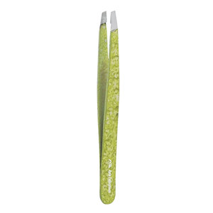 Pince à épiler professionnelle pour sourcils avec pointe inclinée et pointue, en acier inoxydable, pour l'épilation, instrument de beauté - Product Image 1