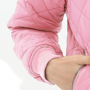 Premium Quality Zipper Closure Ladies Bomber <b>Jacket</b> Customized Logo <b>Lightweight</b> And Comfortable <b>Women</b> Bomber <b>Jackets</b> - Product Image 3