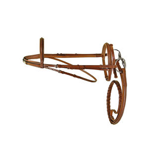 Brida Clásica de Cuero para Caballo con Acolchado Suave Ajustable para Montar Diariamente, Entrenamiento y Ocio - Product Image 3