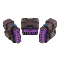 Connecteur de câblage automobile Jinhang067YC 211PC069S0049 Citroën Peugeot Renault 6 broches FCI femelle en cuivre étanche IP67 12V Sicma