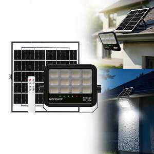 Lámpara Solar para Exteriores Homehop, Impermeable, 100W, LED, Automática, para Pared, Hogar, Jardín, Balcón, Patio - Product Image 1